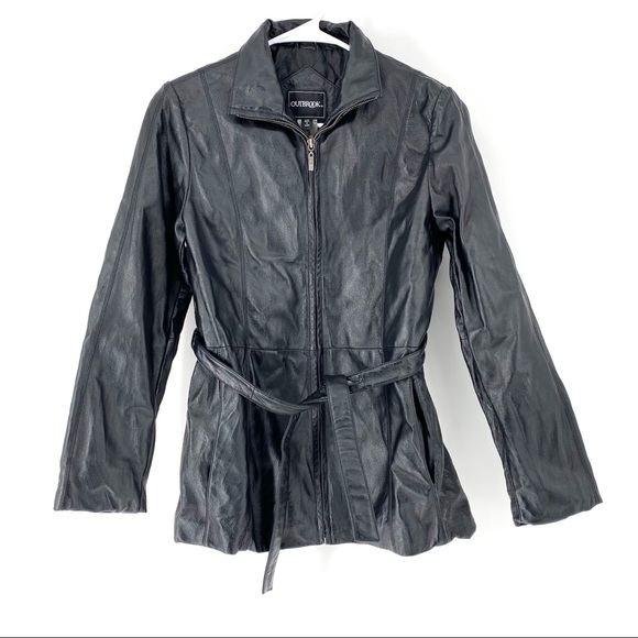 outbrook womens leather jacket